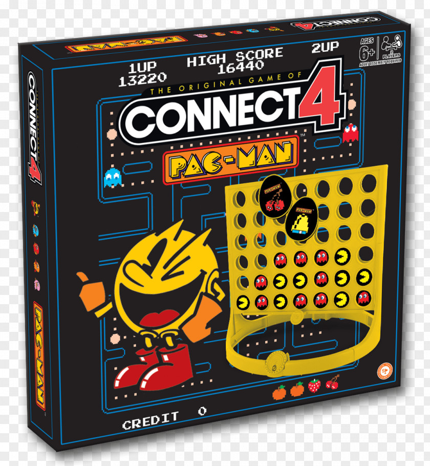 Connect Four Board Pac-Man Battle Royale Championship Edition Game PNG