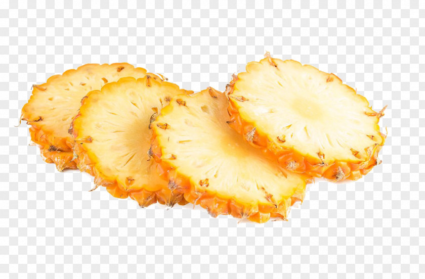 Creative Pineapple Slices Gratis PNG