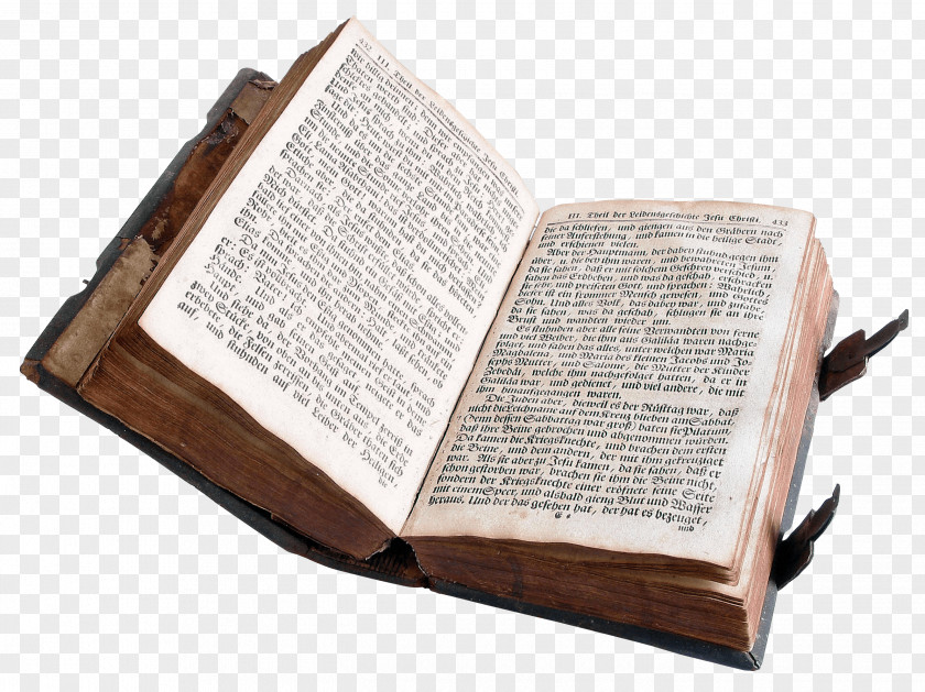 Open Book Image Luther Bible New English Translation PNG