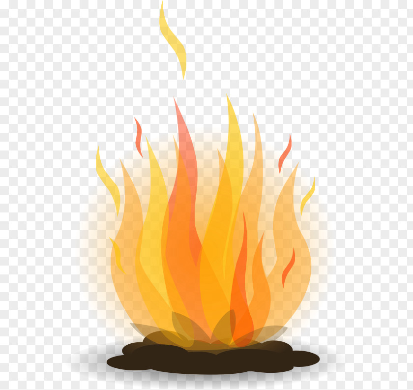 Bonfire Cliparts Black Flame Campfire Camping Illustration PNG