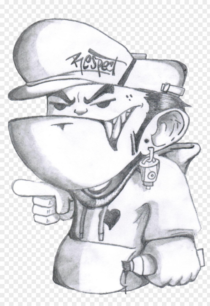 Graffiti Characters Gangster Drawing Character Cartoon PNG