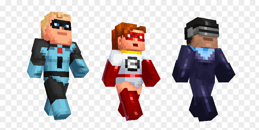 Minecraft Incredibles Nintendo Switch Pixar Jack-Jack Parr Superhero PNG