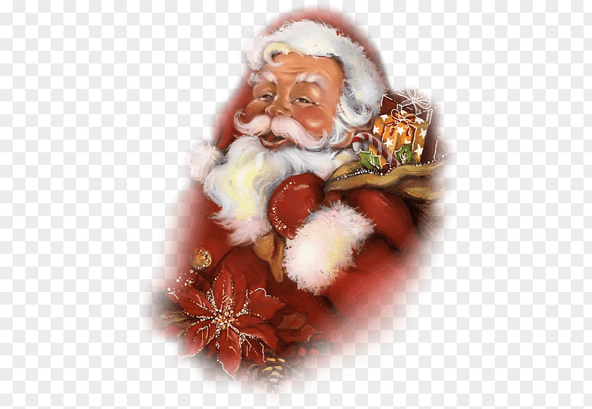 Santa Claus Père Noël Father Christmas Animaatio PNG