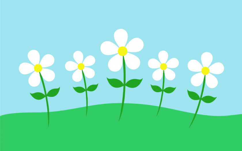 Springtime Background Cliparts Common Daisy Flower Clip Art PNG
