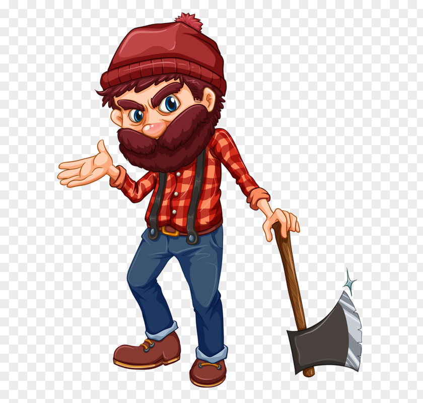 Take An Ax Beard Lumberjack Royalty-free Clip Art PNG