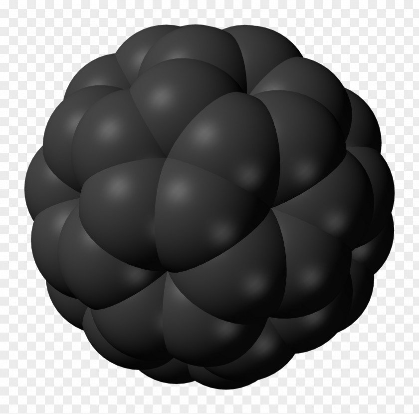 Buckminsterfullerene Sphere Hexagon Pentagon PNG
