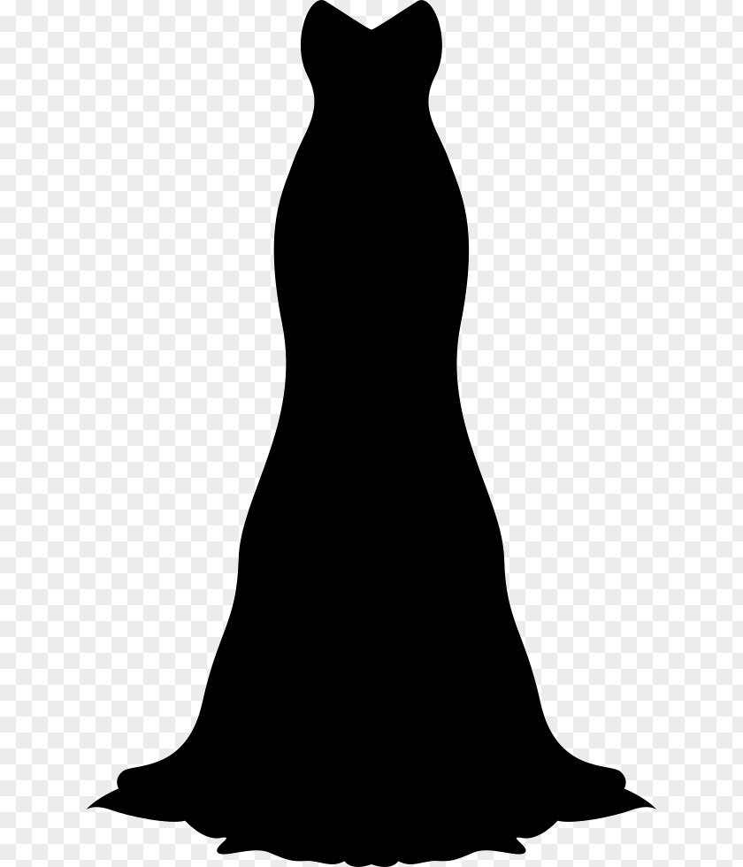 Dress Little Black Gown Formal Wear PNG