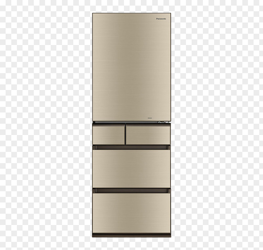 Glazed Gold Multi Door Refrigerator Home Appliance Gratis PNG
