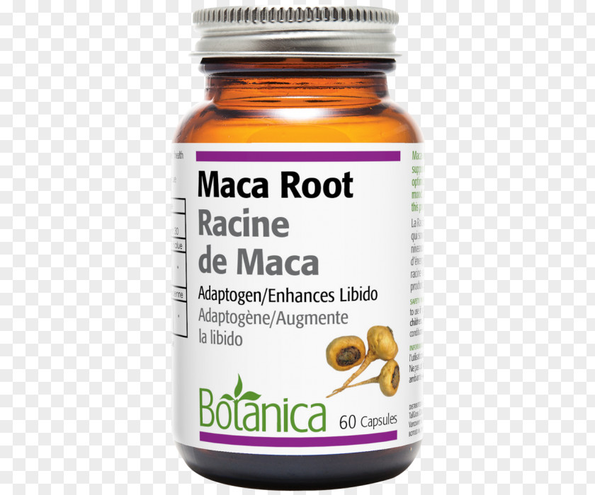 Maca Root Oregano Oil Capsule Valerian Liquid PNG