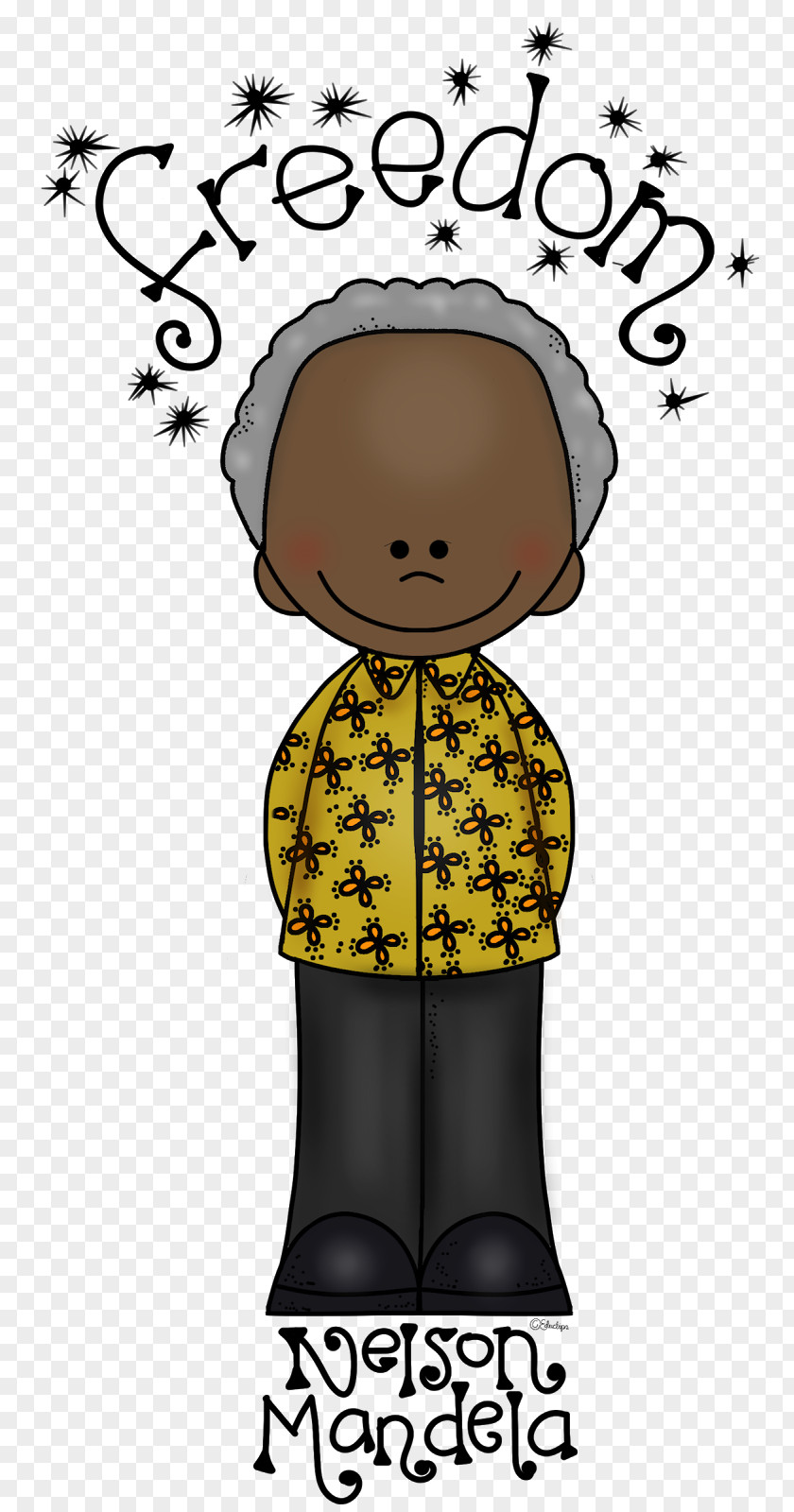 Nelson Mandela South Africa Apartheid Free Clip Art PNG