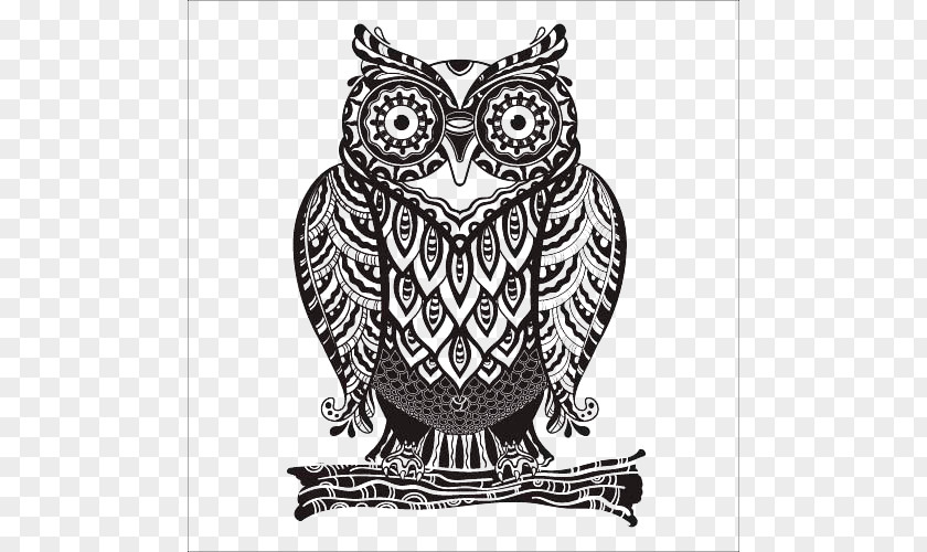 Owl Drawing Royalty-free Euclidean Vector PNG