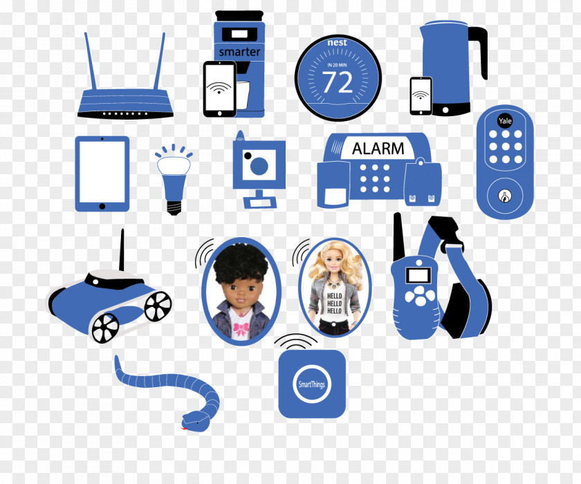 Poster Internet Of Things Icon Design Handheld Devices PNG