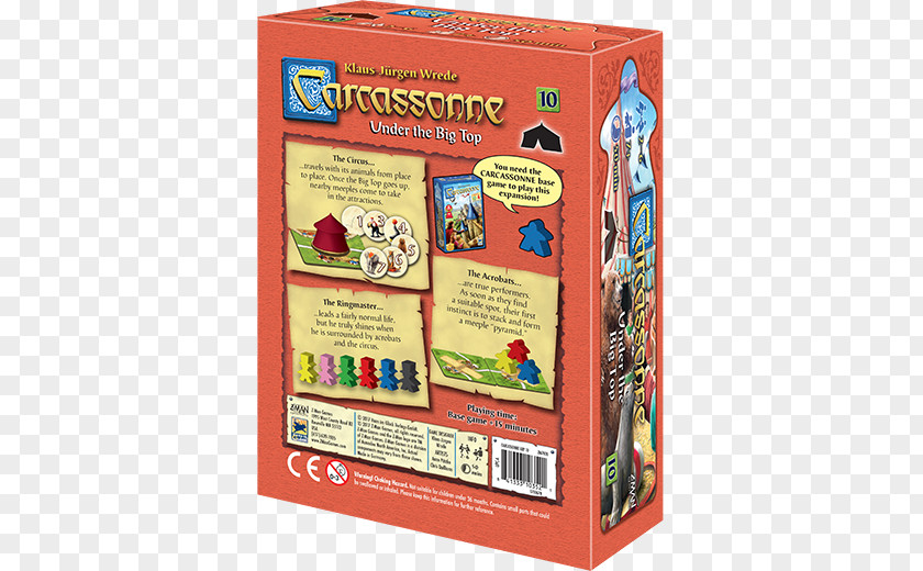 Toy Carcassonne Board Game Card PNG