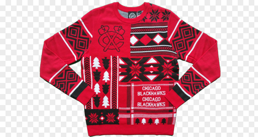 Ugly Christmas Sweater Jumper Sleeve Philadelphia Flyers PNG