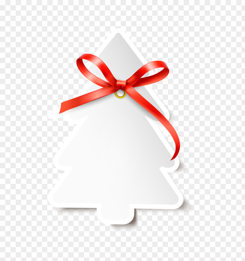 Vector Label Red Ribbon PNG