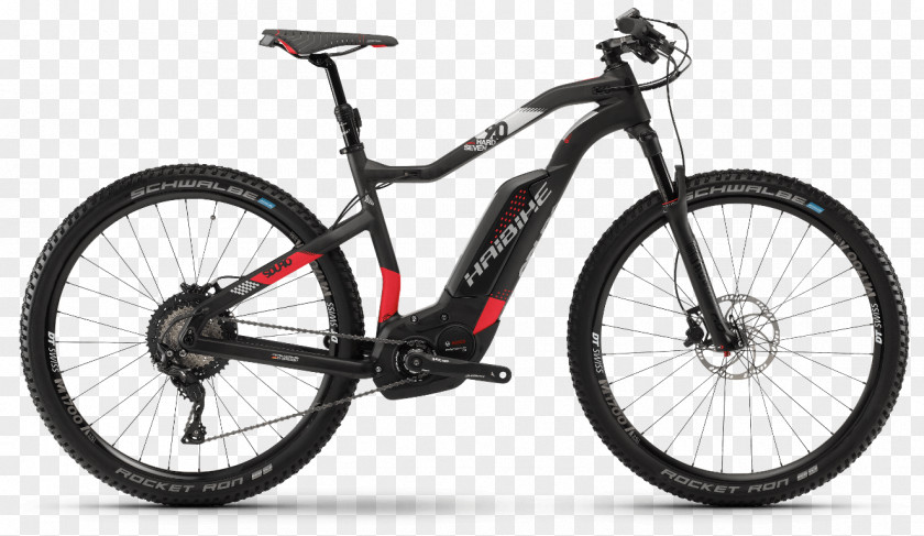 Bicycle Haibike SDURO HardSeven Electric HardNine 5.0 Tyrkys/antracit/bílá Mat PNG