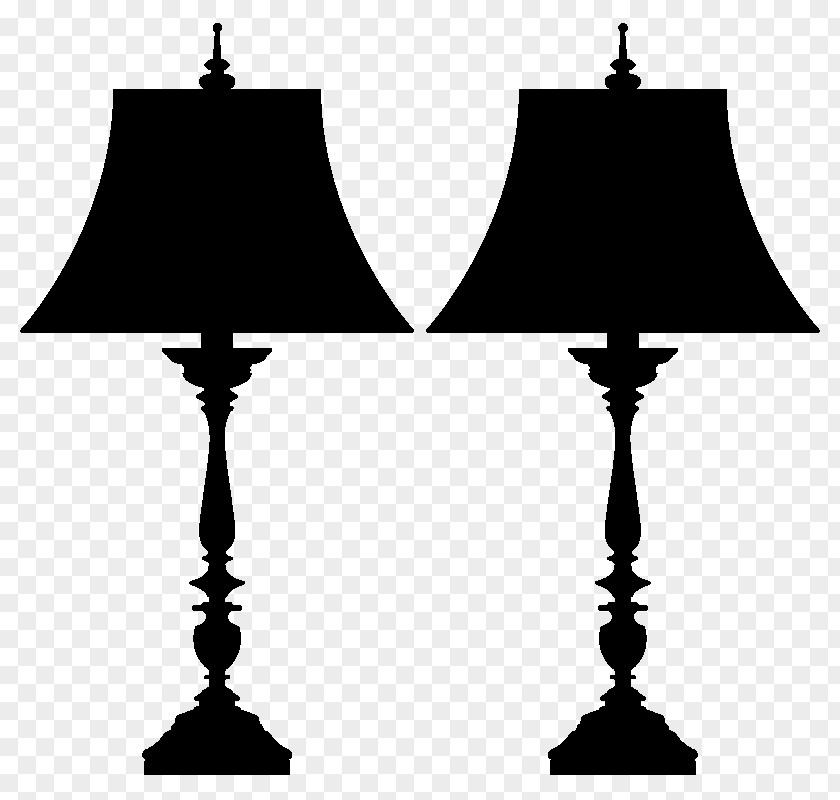 Lampe De Chevet Bedside Tables Silhouette PNG