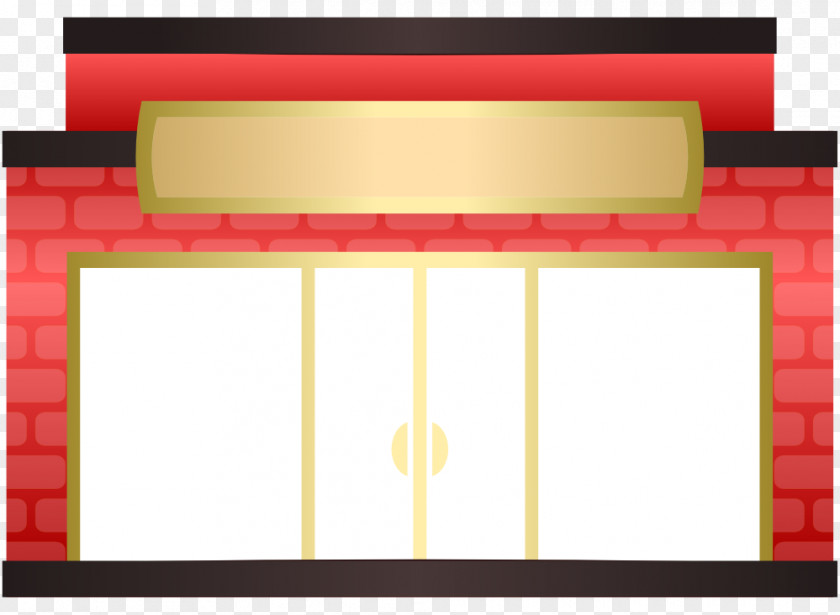 White House Vector Shopping Storefront Clip Art PNG