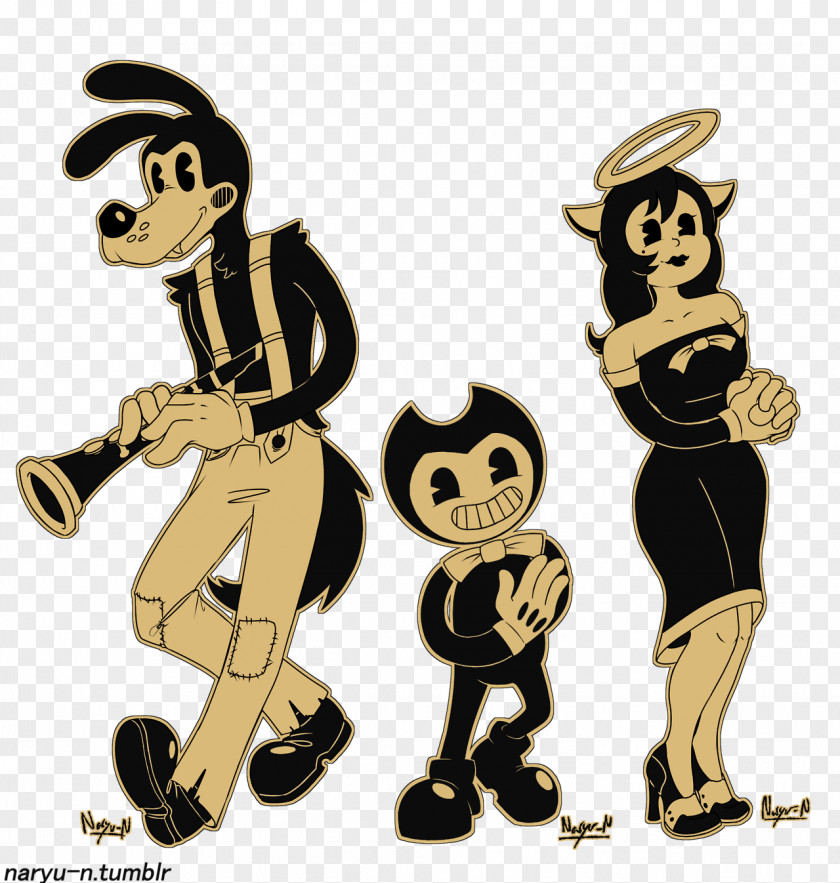Alice Clock Bendy And The Ink Machine Five Nights At Freddy's Drawing PNG