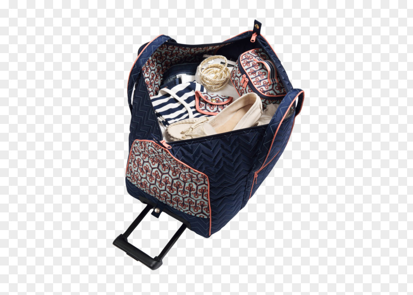Carrying A Gift Handbag Cinda B Suitcase Hand Luggage Travel PNG