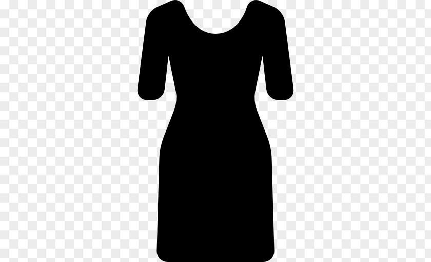 Dress Little Black Fashion Sleeve PNG