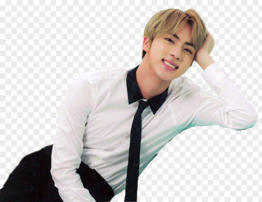 Hair Jin BTS Blond Awake PNG