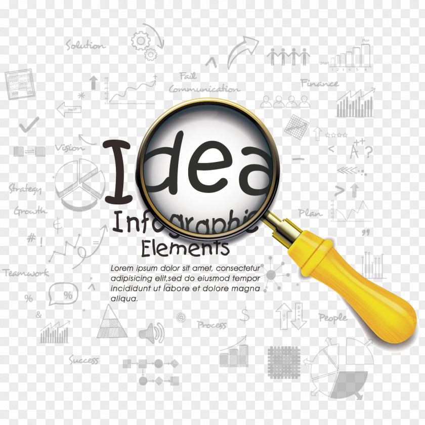 Magnifying Glass And The Icon Logo PNG