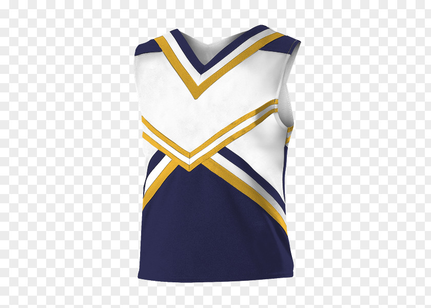 Metallic Cheer Uniforms Cheerleading T-shirt Skirt PNG