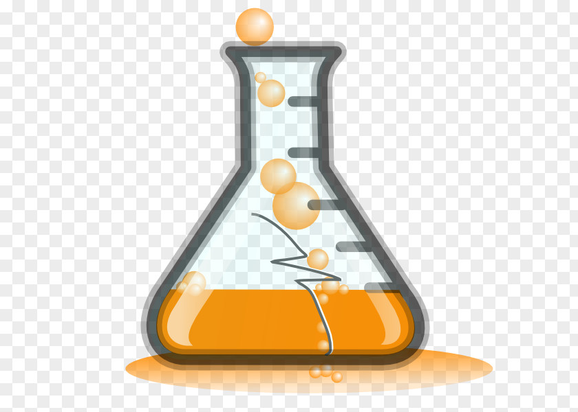 Science Laboratory Flasks Beaker Chemistry Clip Art PNG