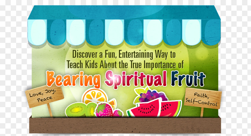 Shop Decoration Fruit Of The Holy Spirit Bible Child Lesson PNG