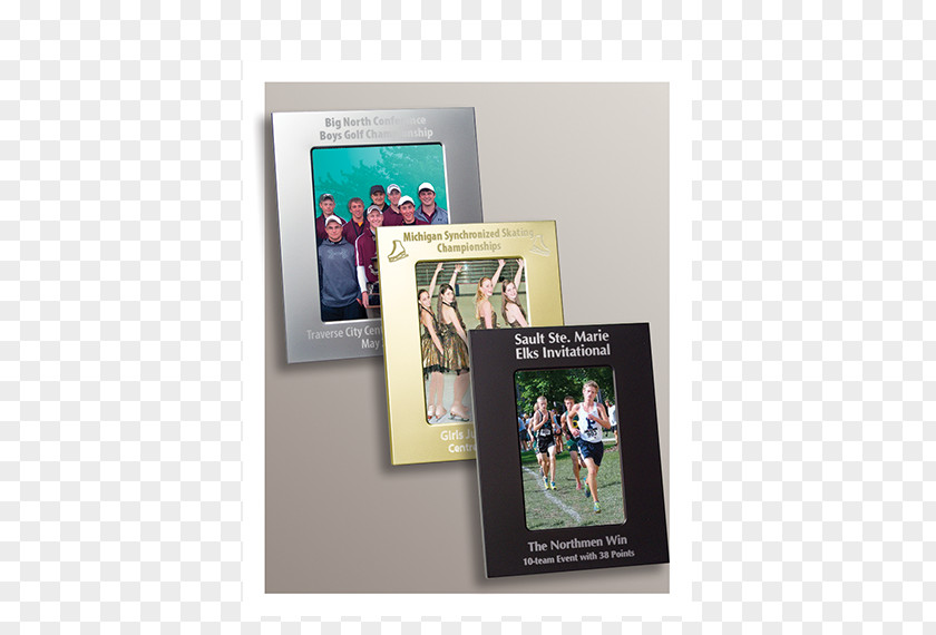 Silver Shelf Picture Frames Metal PNG