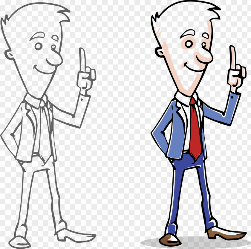 Three-dimensional Characters Management Clip Art PNG