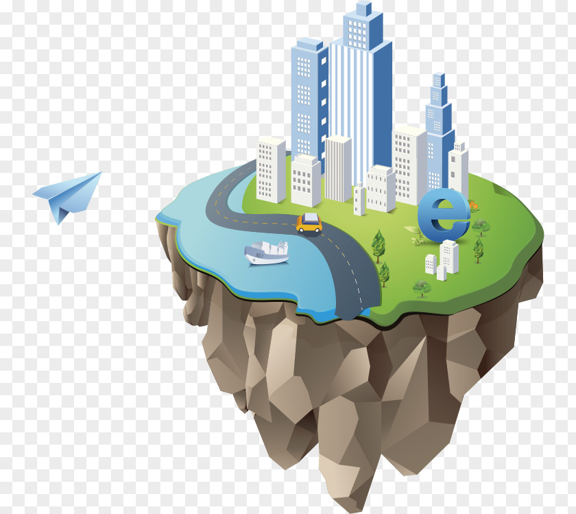 House,city Building Creativity Illustration PNG