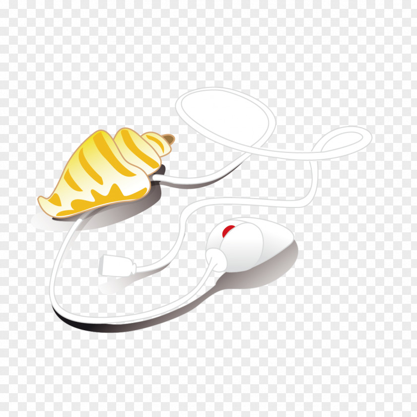Mouse And Conch Computer Clip Art PNG