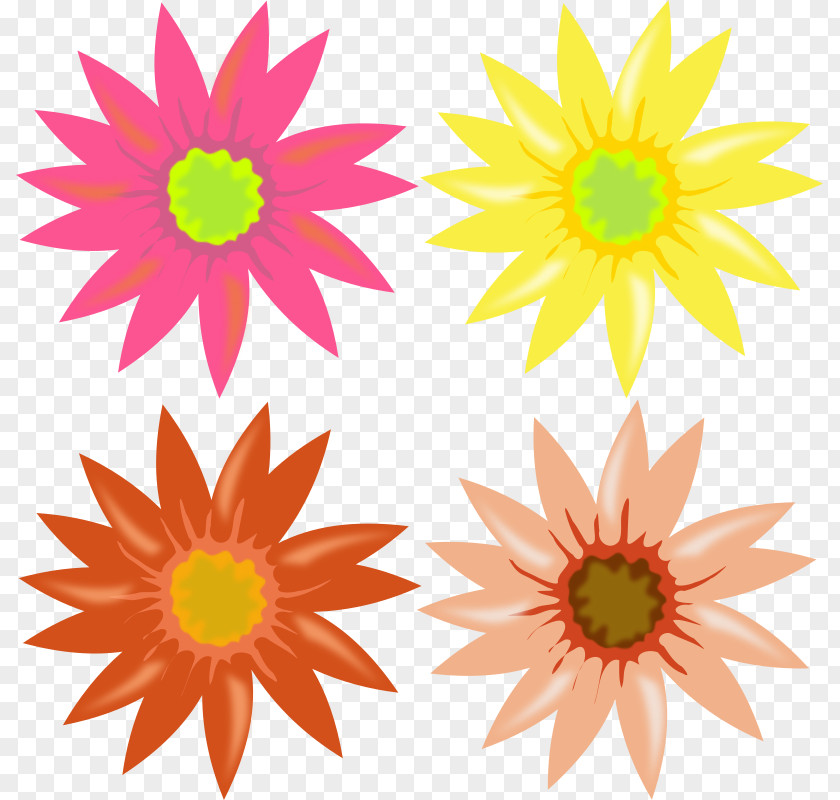 Open Flowers Illustrator Stock Photography PNG