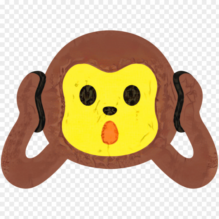 Smile Animation Monkey Emoji PNG
