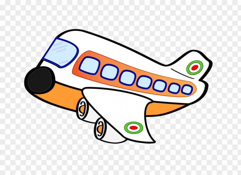 Sticker Vehicle Clip Art Cartoon Air Travel Airplane PNG