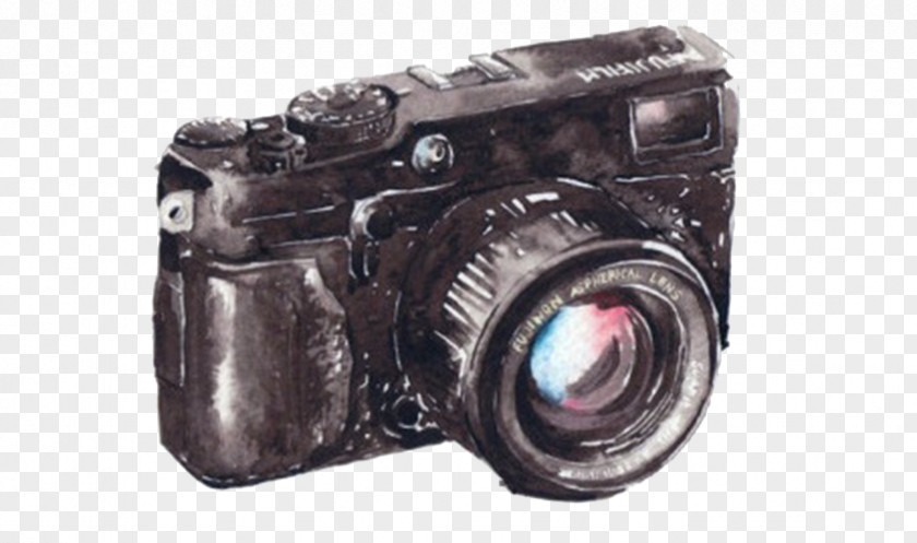 Digital Cameras Camera Lens Illustration PNG