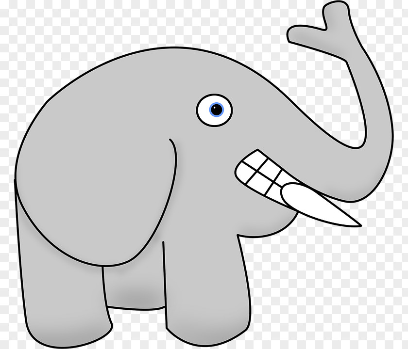 Elephants Clip Art Indian Elephant Cartoon African Image PNG