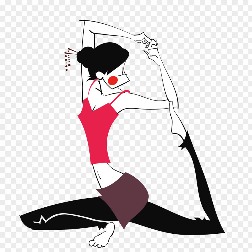 Free Image Yoga Illustration Animation Exercise Cartoon PNG