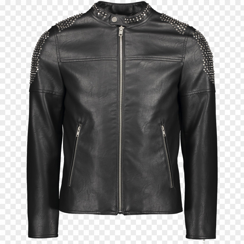 Jacket Hoodie Leather Zipper PNG