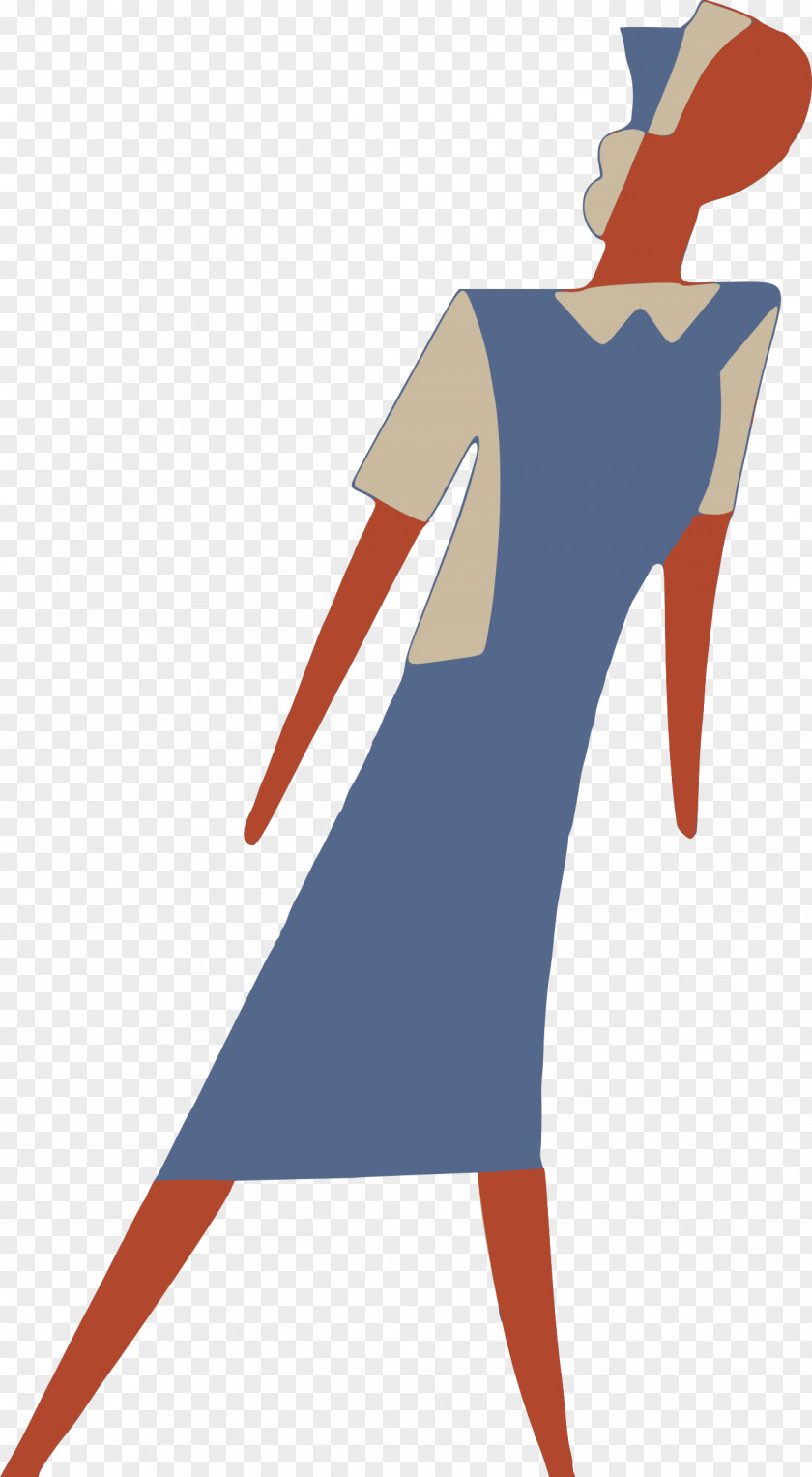 Lady Cartoon Line Clip Art PNG