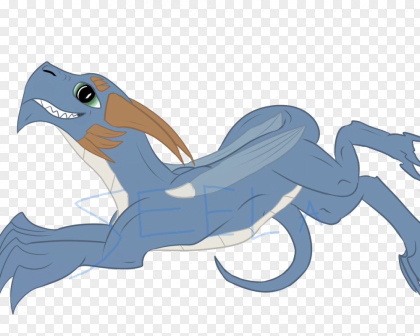 Leap Faith Marine Mammal Horse Illustration Product Design Cartoon PNG