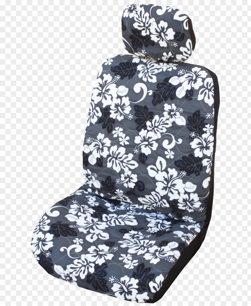 Monstera Car Seat Head Restraint Swiss Cheese Plant Airbag PNG