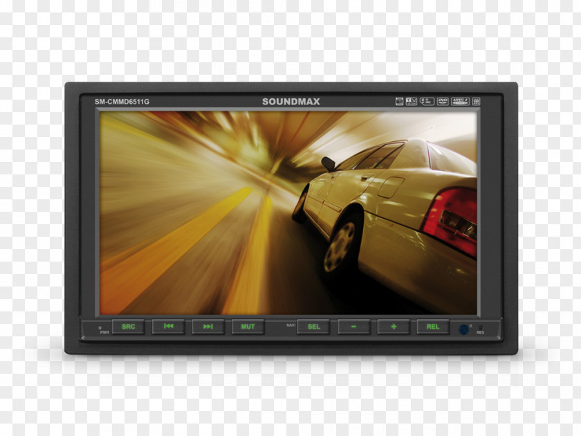 USB Vehicle Audio Display Device Pyle PLD77MUB DVD Player ISO 7736 PNG