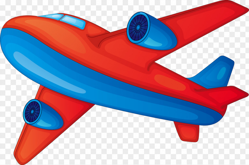 Cartoon Airplane Helicopter Aircraft Flight Illustration PNG
