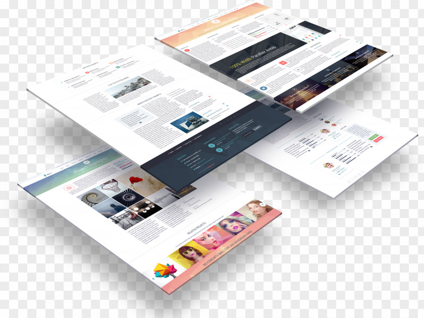 Design Page Layout Sidebar Information PNG