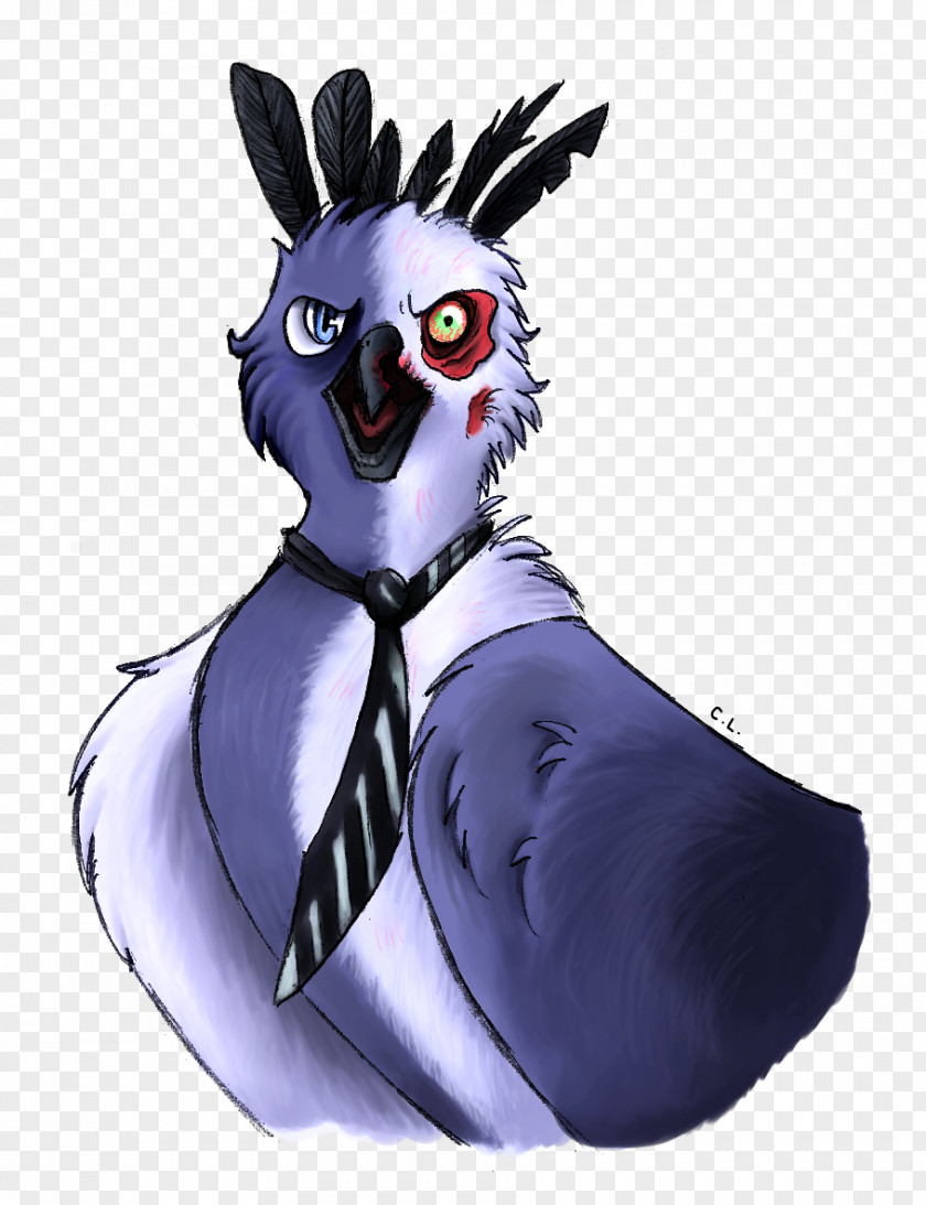 Feather Character Cartoon Beak PNG