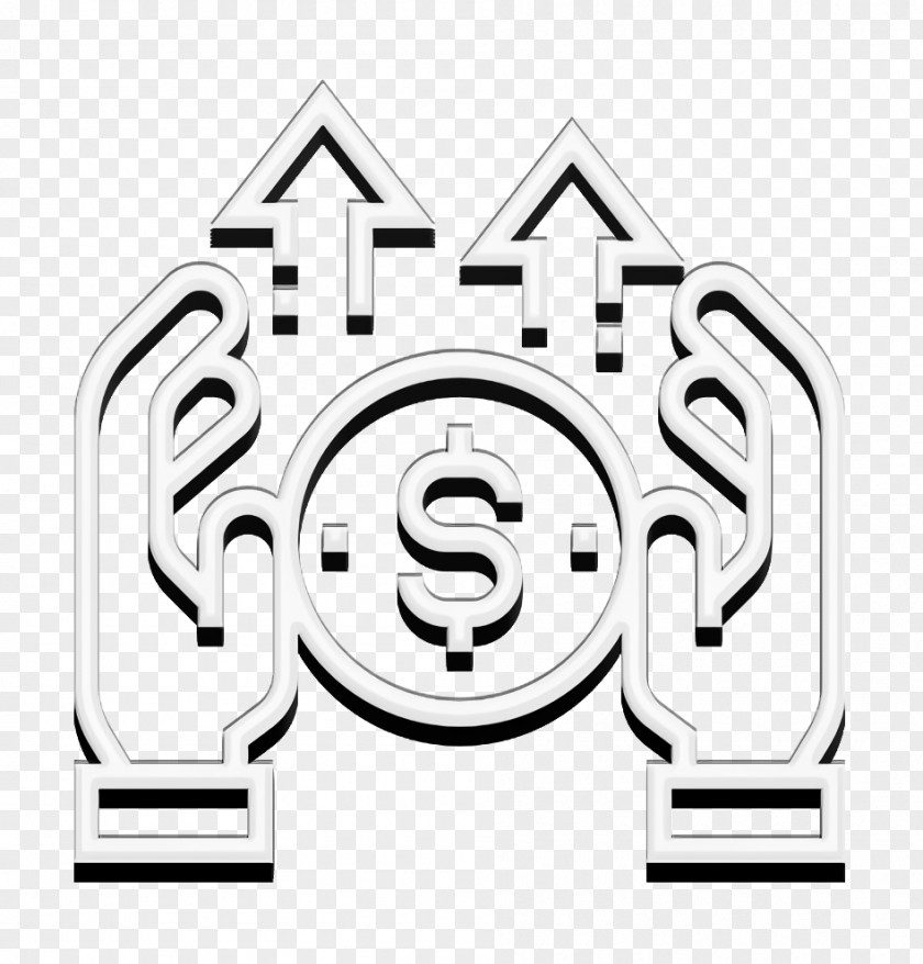 Financial Technology Icon Personal Wealth Money Saving PNG