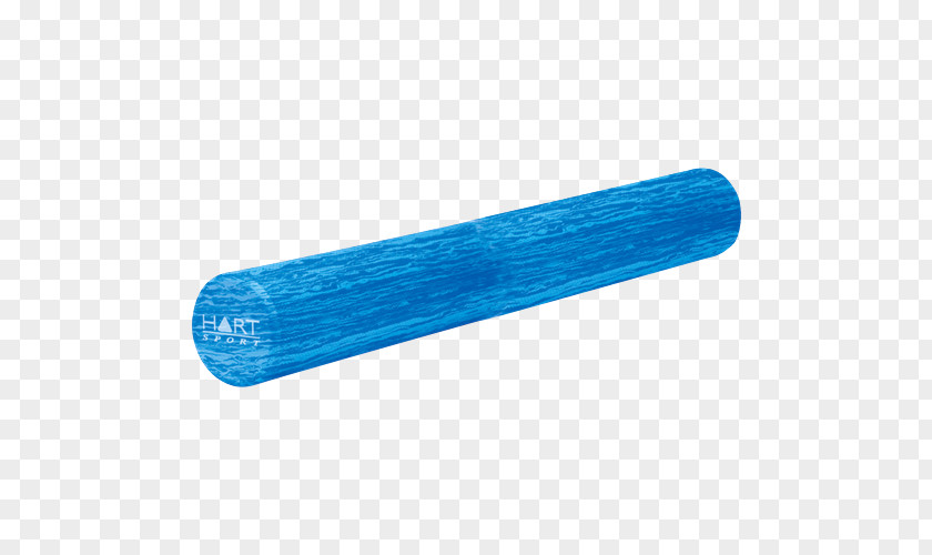 Foam Roller Plastic Turquoise PNG